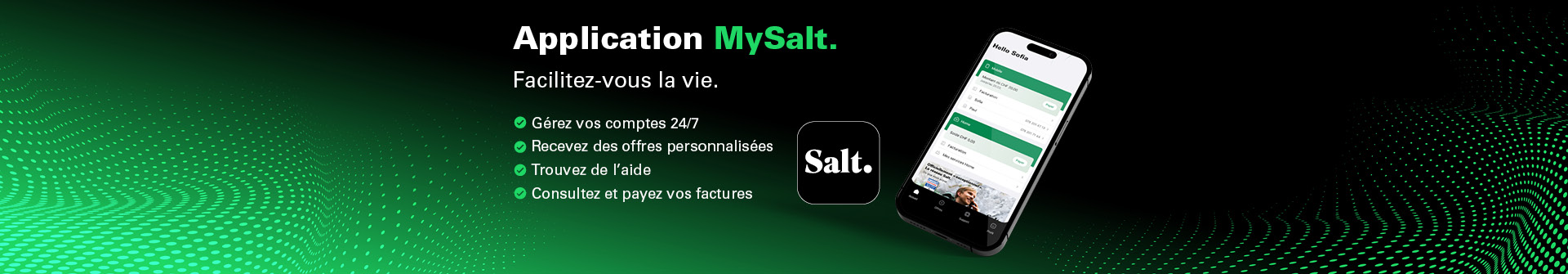 Salt support pour services mobiles : Besoin d’aide ? | Salt